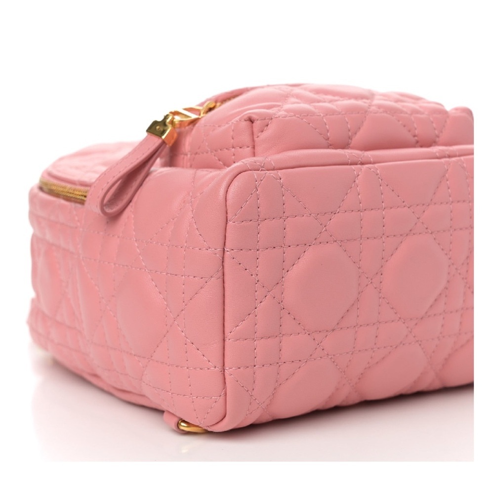 Dior Blush Small Quilted Backpack with box and Dust Bag - Picture 8 of 12